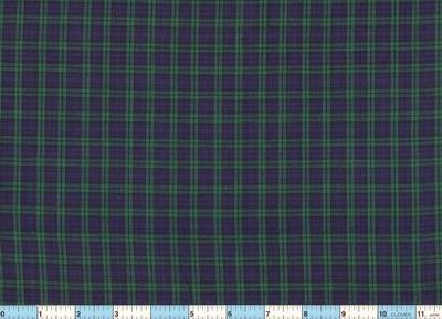 Black Watch Plaid Homespun